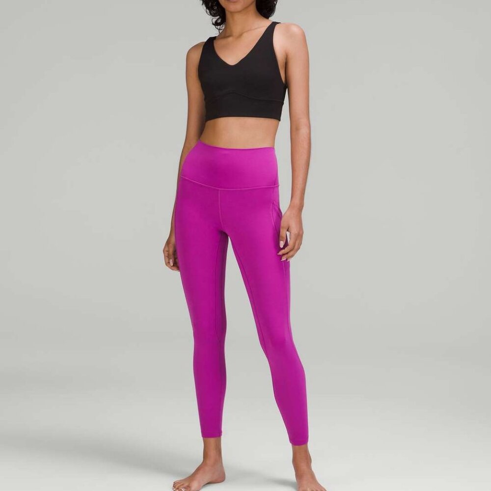 Lululemon Align High-Rise Pant with Pockets 25" Vivid Plum Size 8
